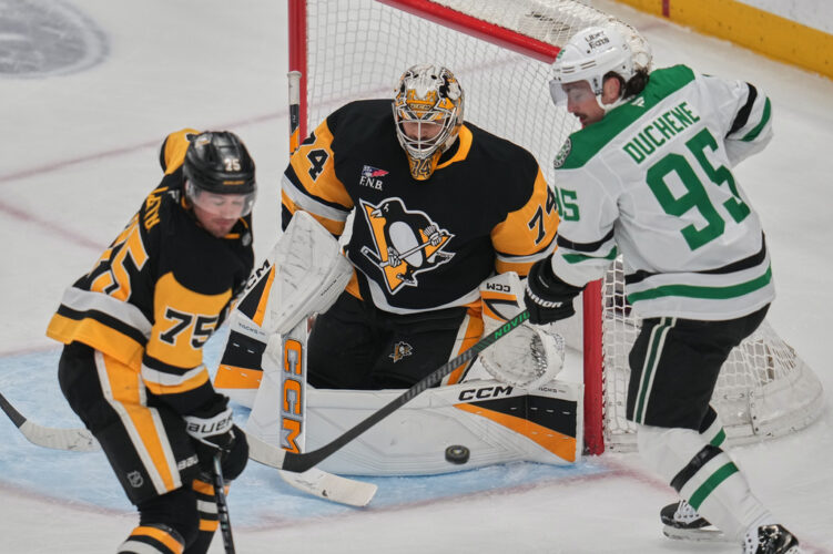 Rantanaen scores in return from injured reserve, Stars top undermanned Penguins 6-3
